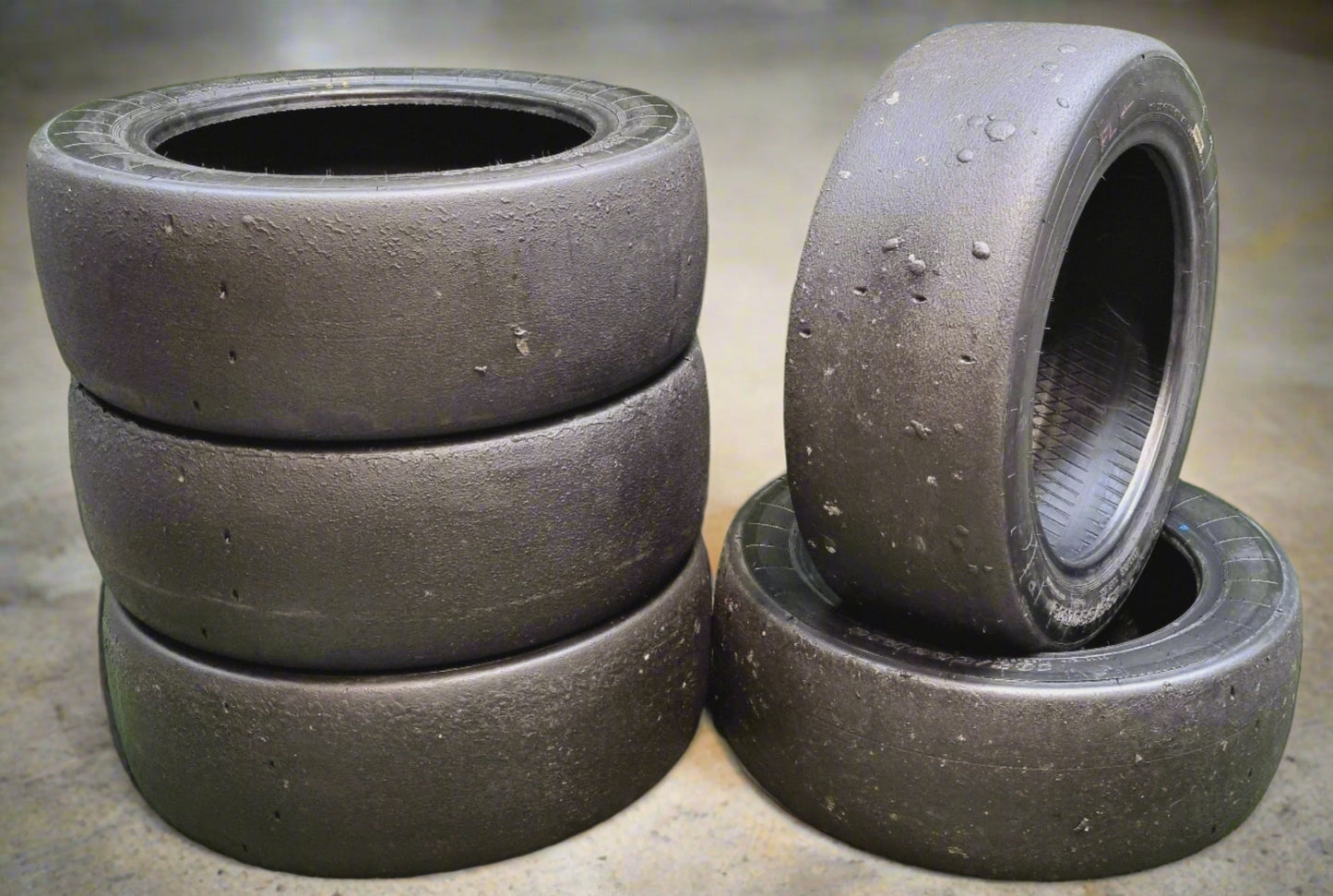 Goodyear (Dunlop) 185/58/15 (195/50/15) Slick Racing Tyres Grade A