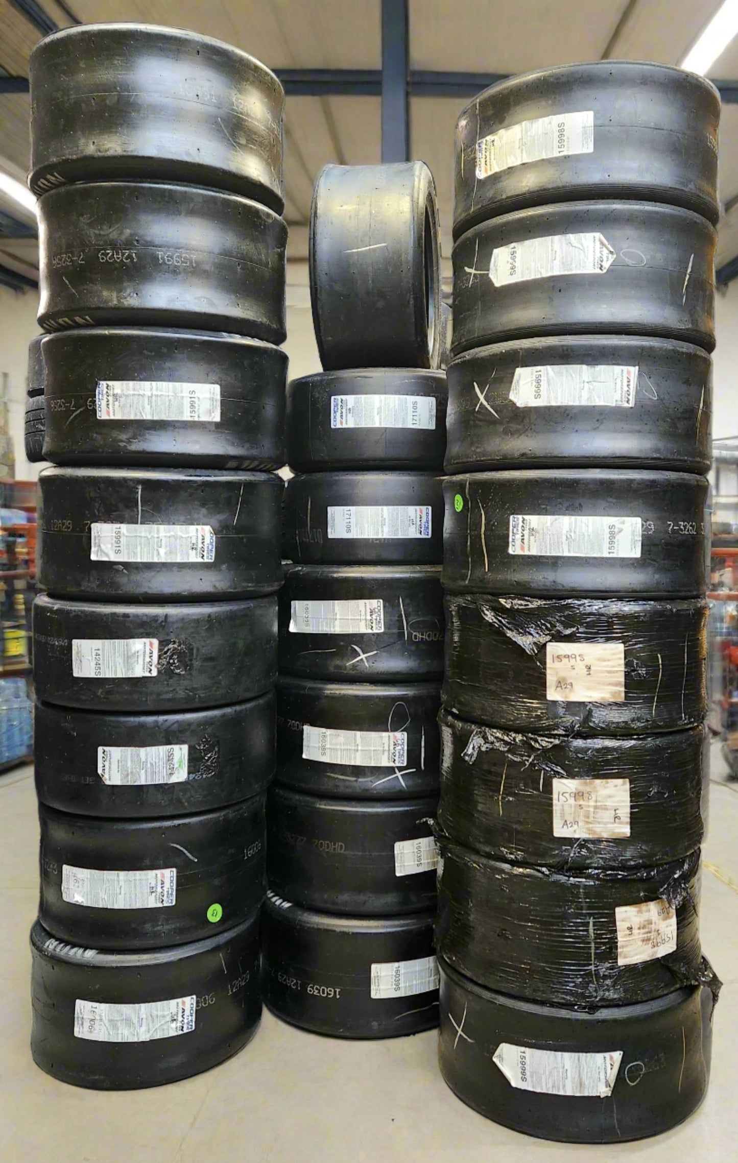 Avon 245/57/13 Slick Racing Tyres. New Tyres