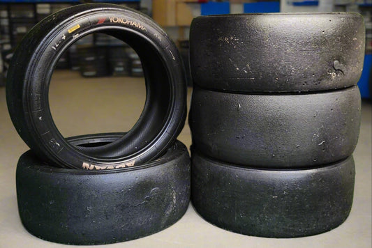 Yokohama 240/61/17 Slick Racing Tyres. Grade A