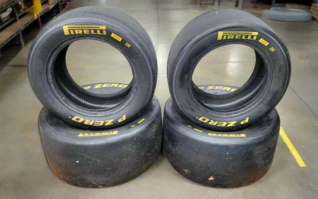 Pirelli P-Zero Sets Of Low Mileage Slicks Tyres (200/540/13 & 250/575/13)