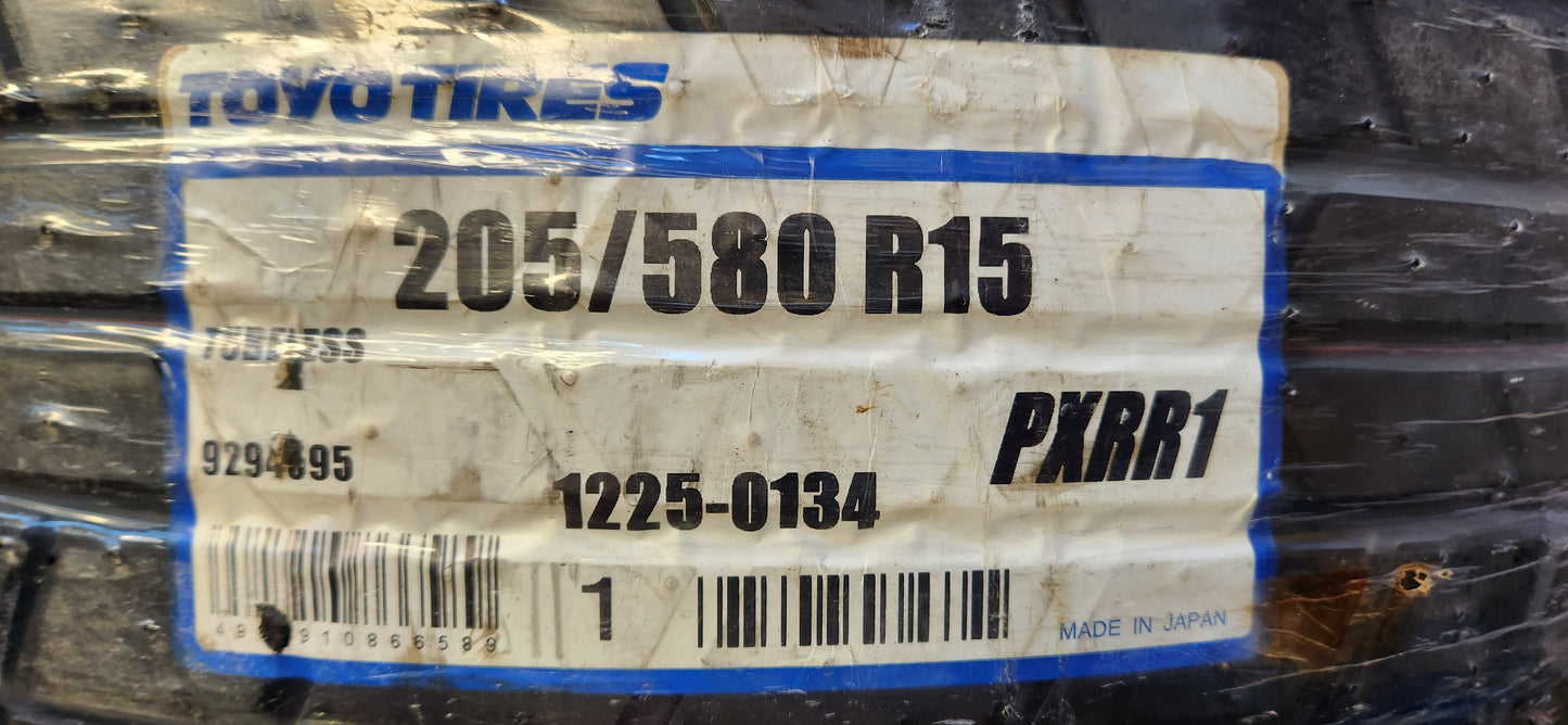 Toyo PXRR1 205/58/15 Wet Racing Tyres. (Set of 4, New)