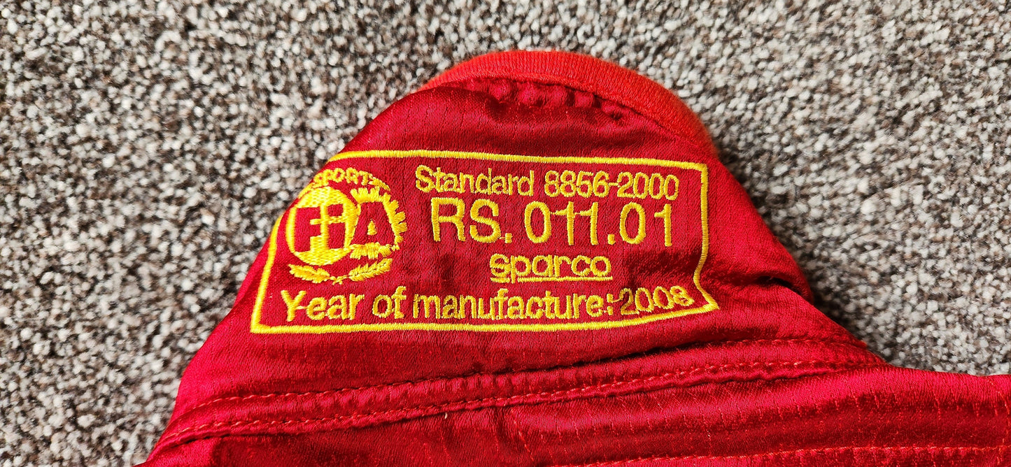 Stunning Lico (By Sparco) Ginetta Racesuit. In date for UK Motorsport. FIA current specification.