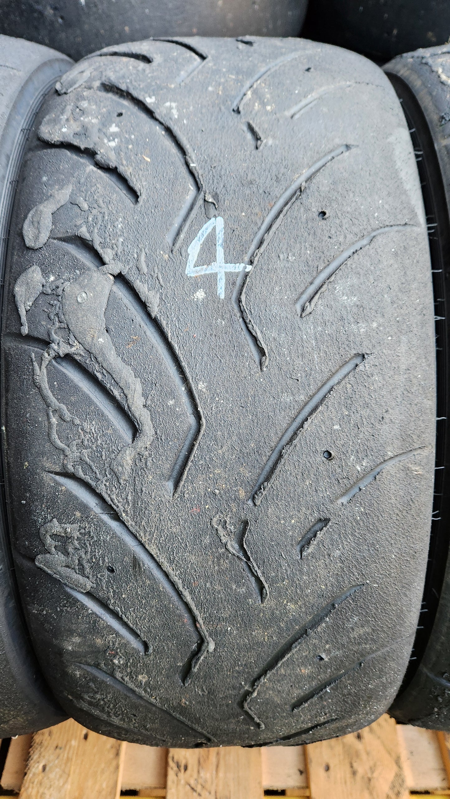 Dunlop 225/45/17 Direzza DZ03G Semi-Slick Racing Trackday/Race Tyres. Set 04a.