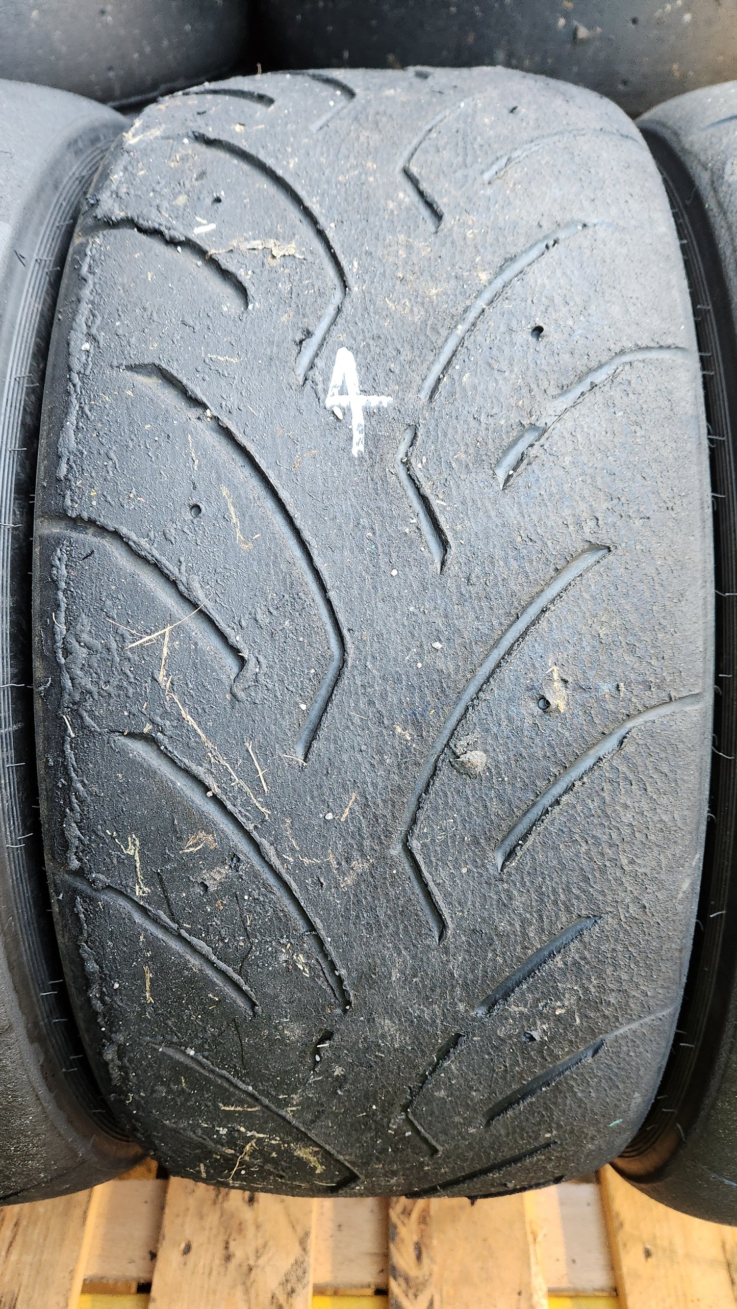 Dunlop 225/45/17 Direzza DZ03G Semi-Slick Racing Trackday/Race Tyres. Set 04a.