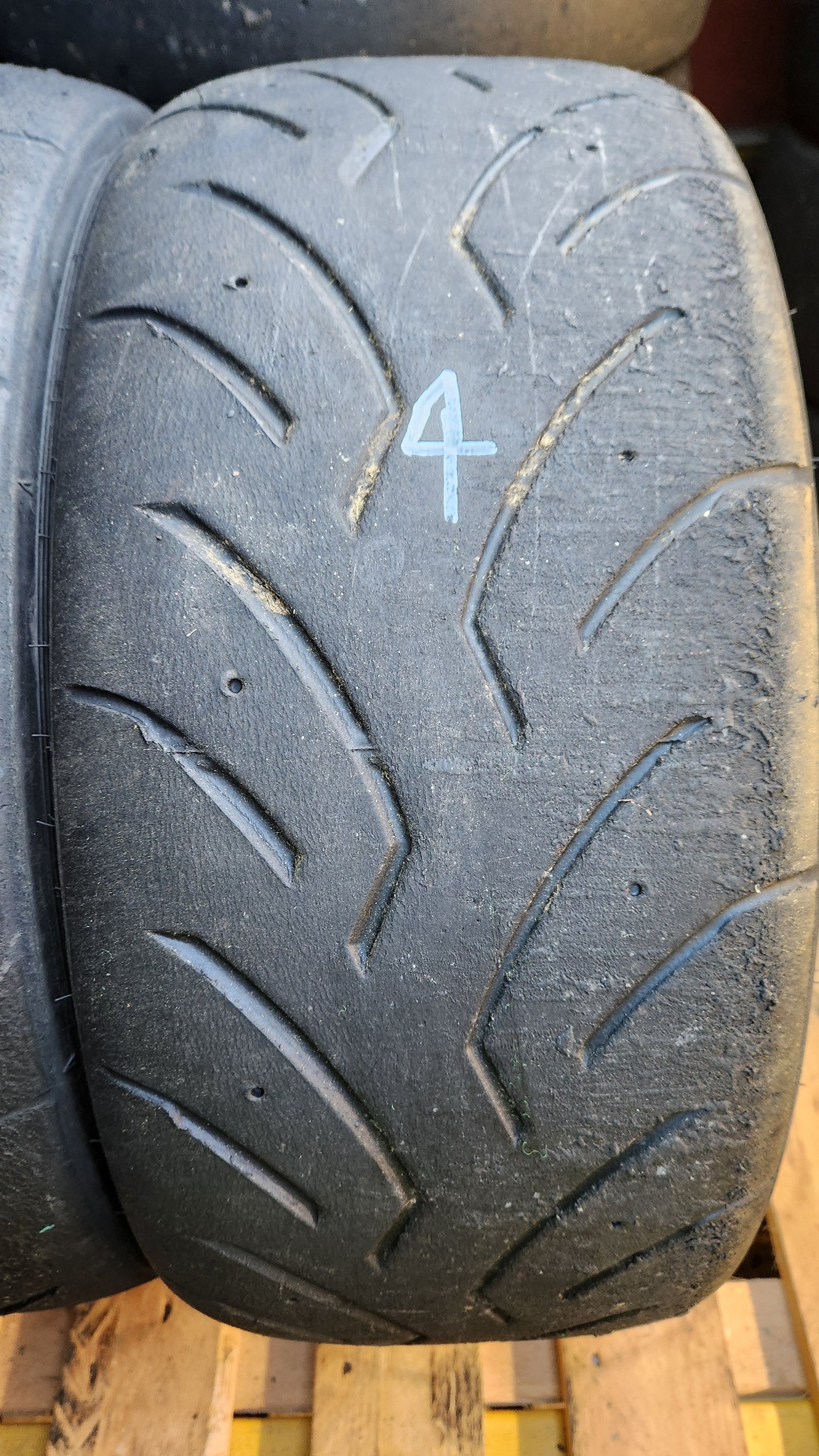 Dunlop 225/45/17 Direzza DZ03G Semi-Slick Racing Trackday/Race Tyres. Set 04a.