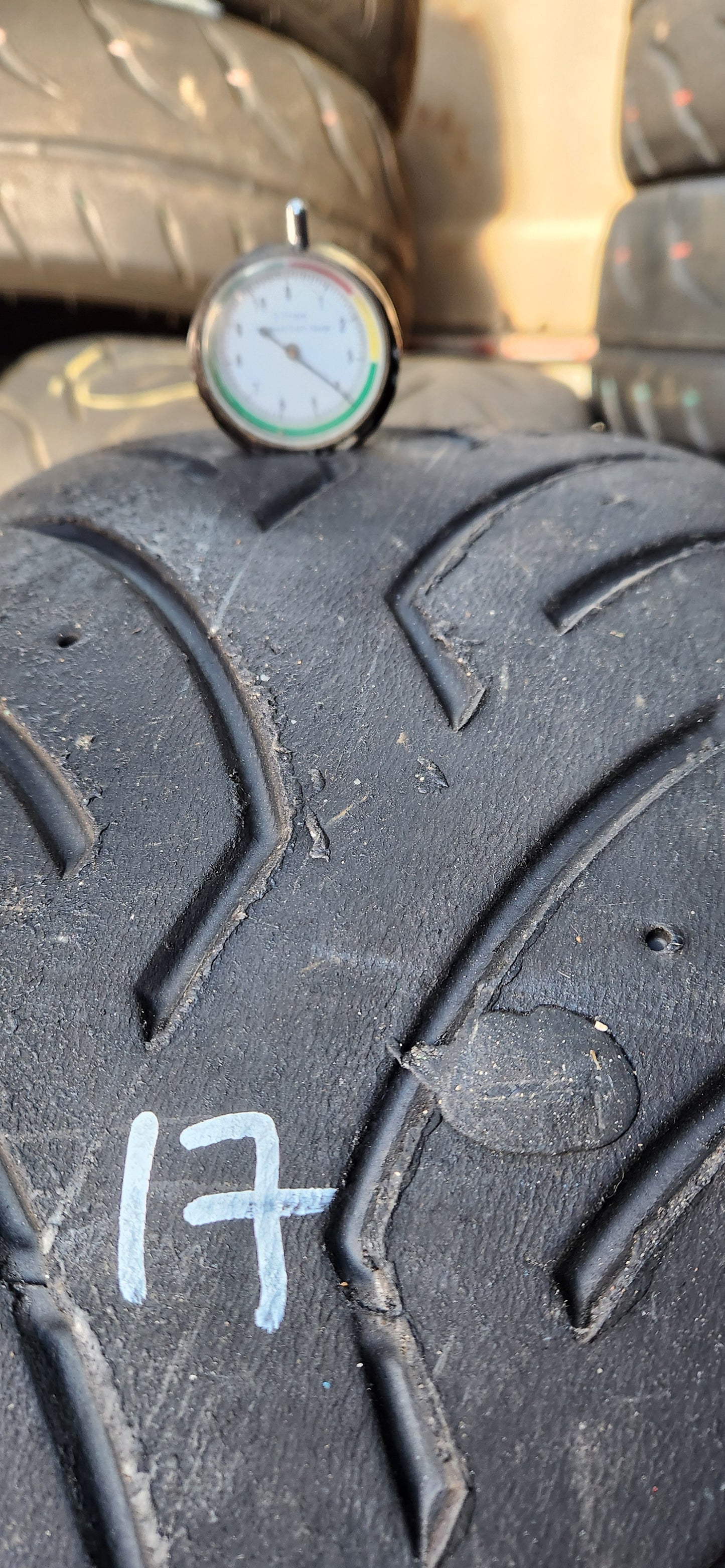 Dunlop 225/45/17 Direzza DZ03G Semi-Slick Racing Trackday/Race Tyres. Set 17