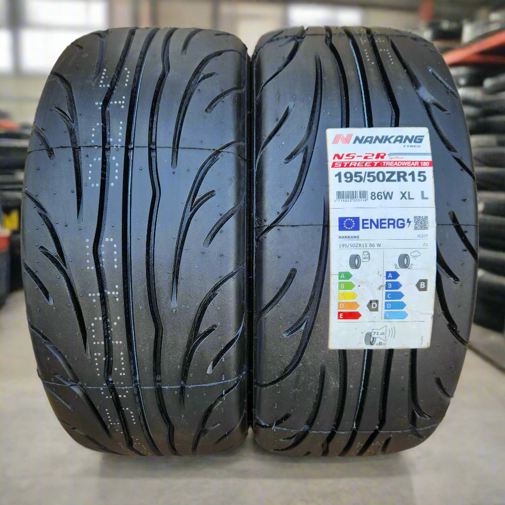 Nankang NS2-R 195/50/15 Semi Slick Trackday / Road Tyre (Pair)