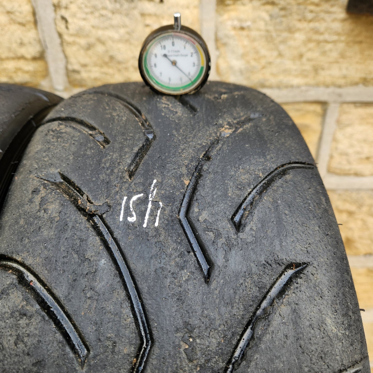 Dunlop 195/50/15 Direzza DZ03G Semi Slicks. Set 1