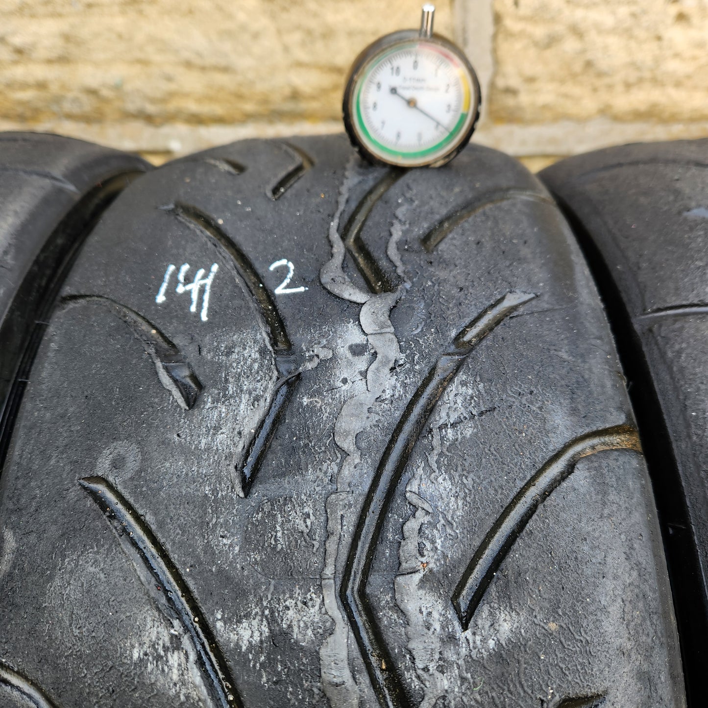 Dunlop Direzza DZ03G 185/55/14 Trackday Tyres - Set 02