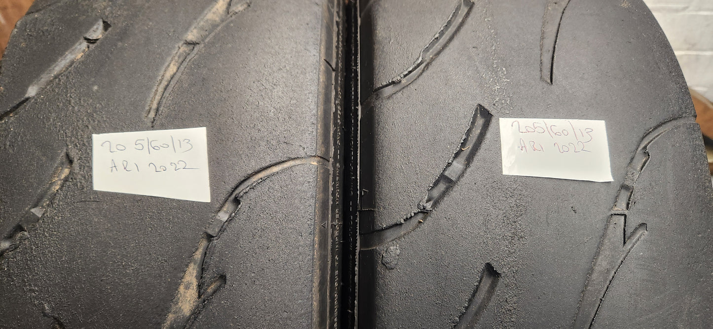 Nankang AR-1 205/60/13 Semi Slick Trackday / Road Tyre (Pair)