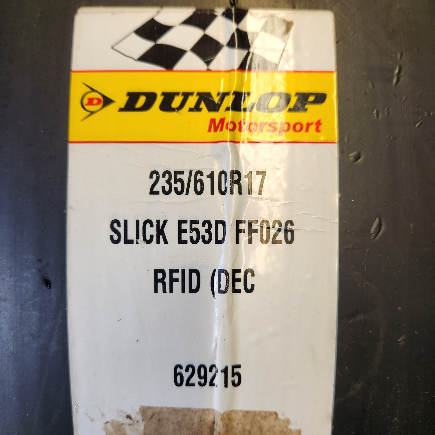 Dunlop 235/61/17 Slicks (Set of 4)