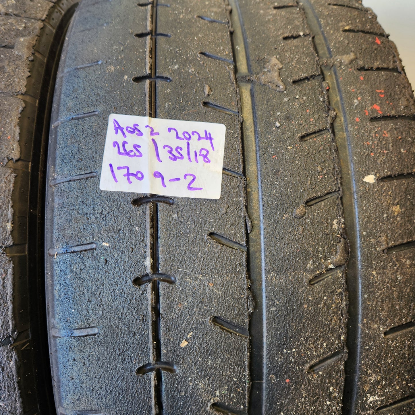 Yokohama A052 265/35/18 Semi Slicks (Pair)