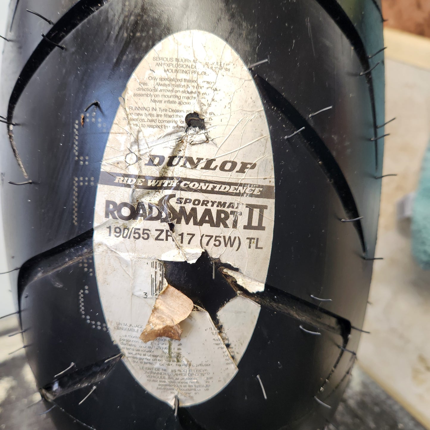 Dunlop Sportmax Road Smart 2 190/55/17