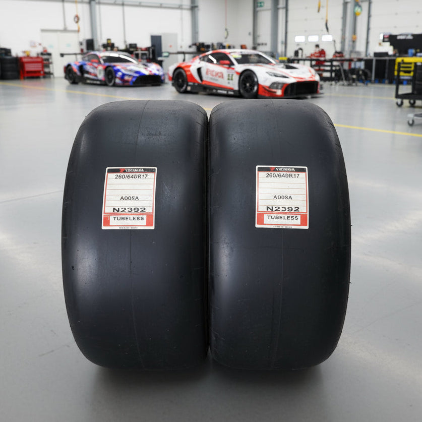 Yokohama 260/640/17 Slick Racing Tyres - (Pair)