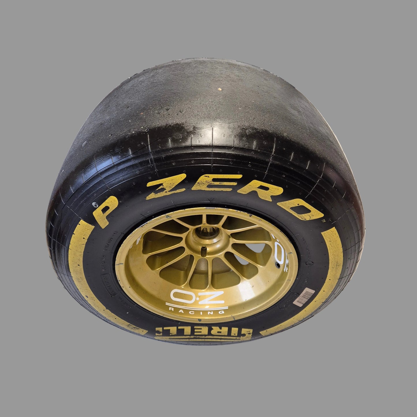 Kimi Raikkonen / Romain Grosjean Race Used F1 Wheel and Tyre.