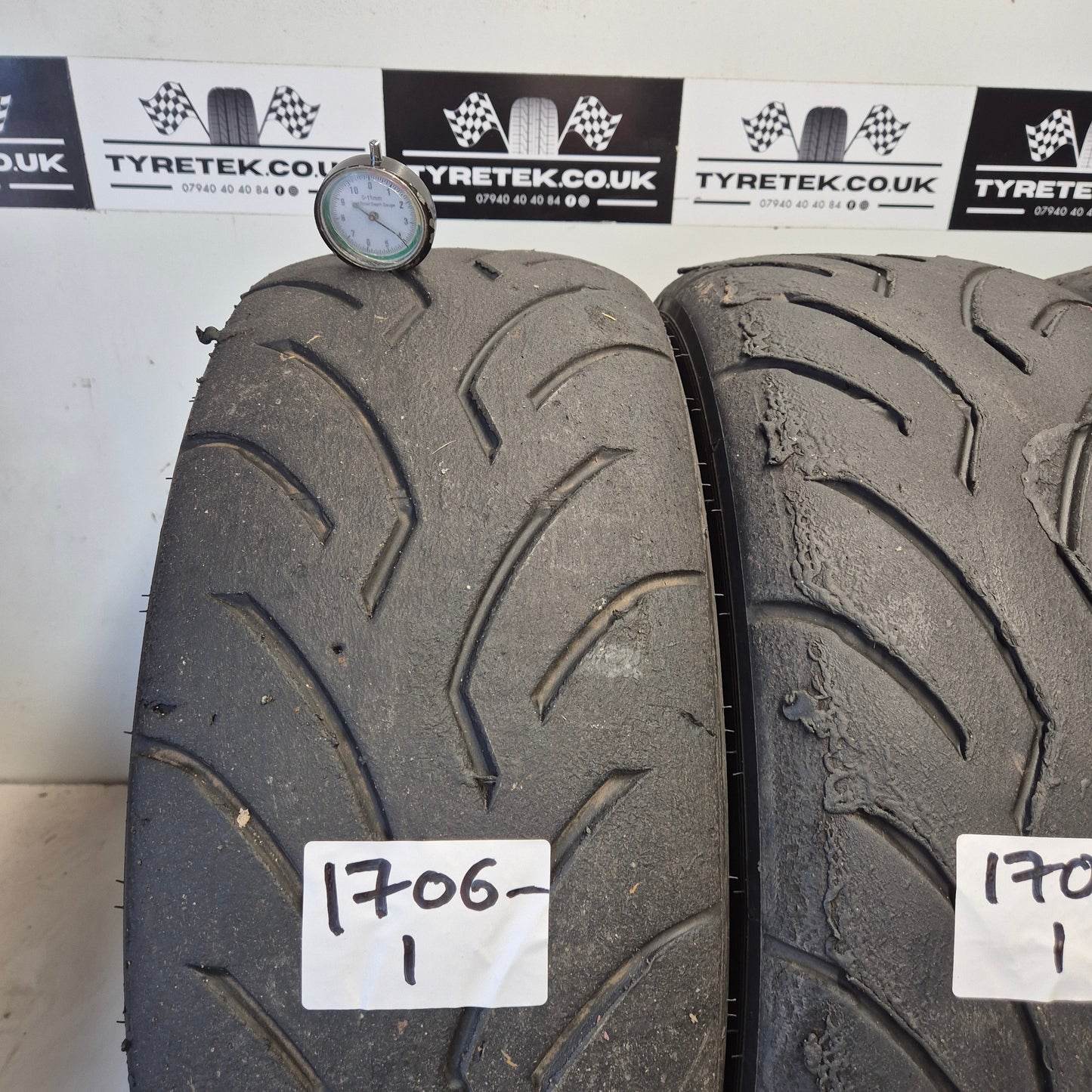 Dunlop 195/50/15 Direzza DZ03G Semi Slick Racing Trackday/Race Tyres.