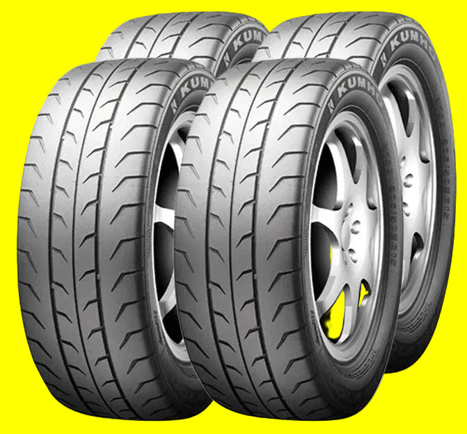 Kumho V70A 205/40/17 Semi Slick Trackday Tyres - Set of 4 on Special Offer! (RRP £765)