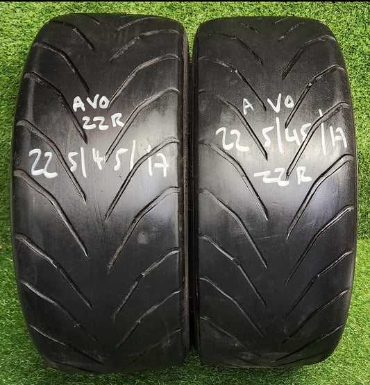 Avon 225/45/17ZZR Semi Slick Racing/Trackday Tyres - PAIR