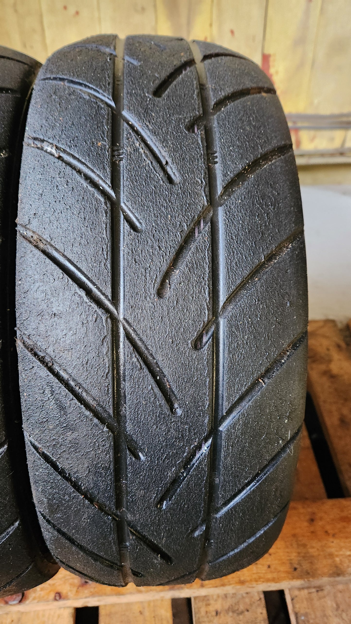 MRF ZTW 195/58/15 (205/50/15) Race Wet Tyres (Set of 4). Superb!