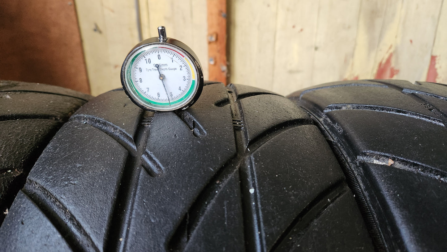 MRF ZTW 195/58/15 (205/50/15) Race Wet Tyres (Set of 4). Superb!