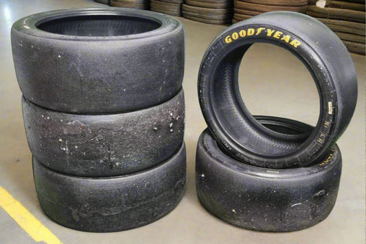 Goodyear (Dunlop) 205/62/17 Ex-Clio Cup Dry Racing Slicks (215/45/17) Grade A