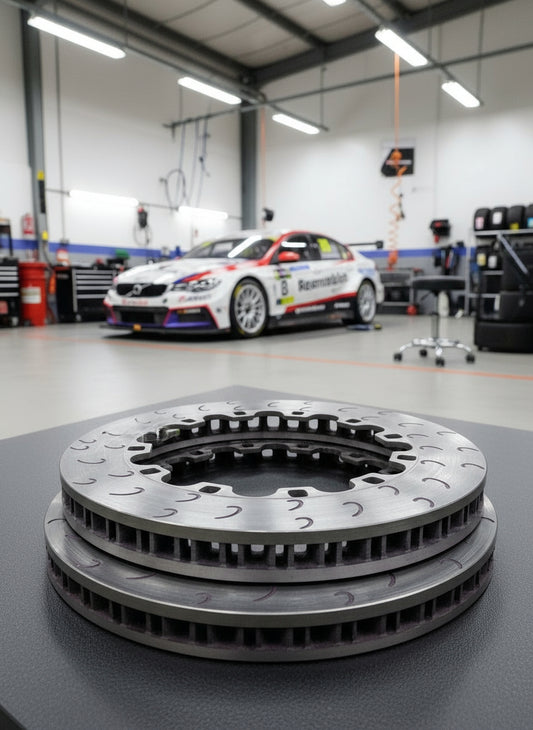 BTCC Touring Car Brake Disc Rotors, AP Racing 368mm x 36mm