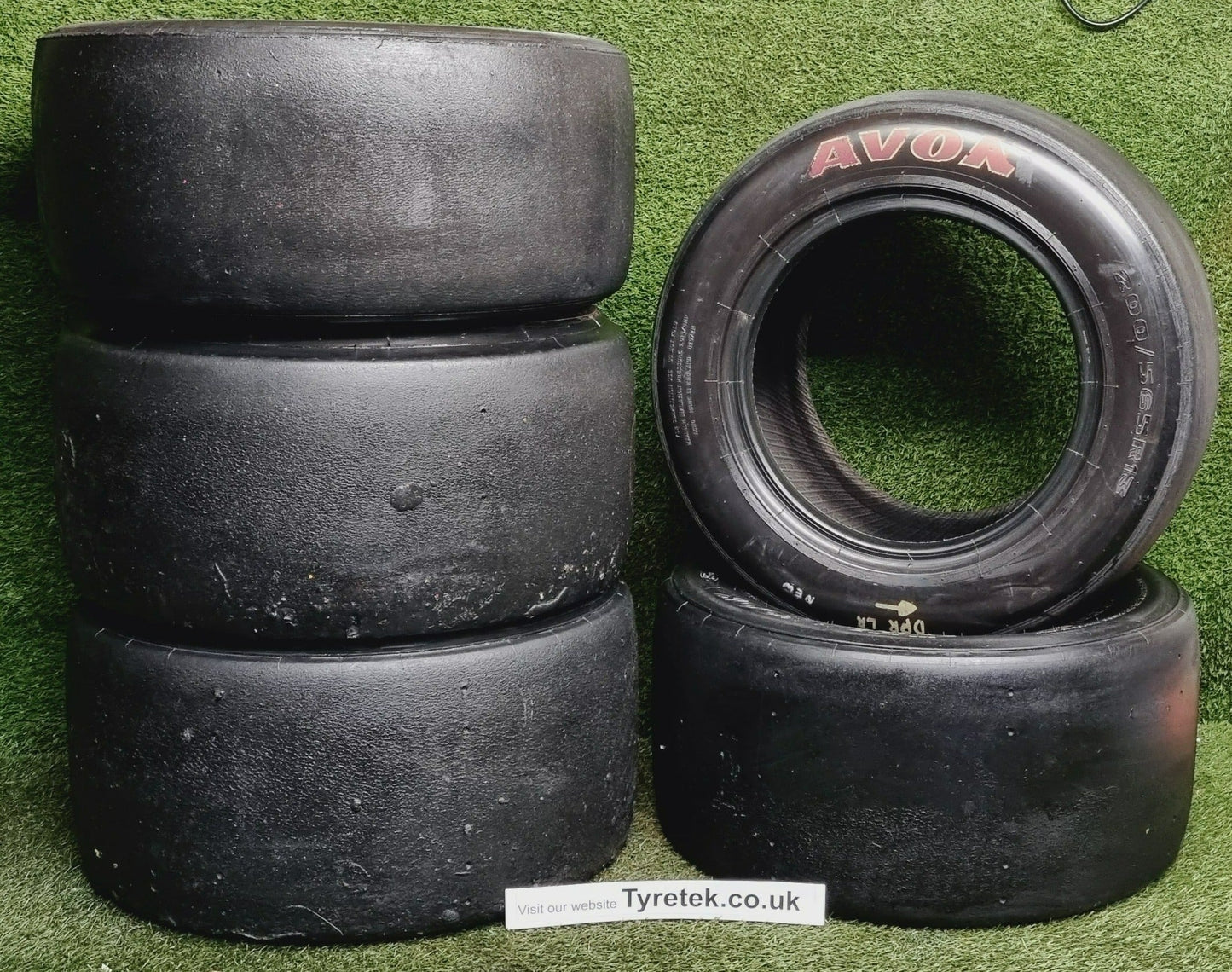 Avon 205/58/15 Medium Compound Slick Racing Tyres