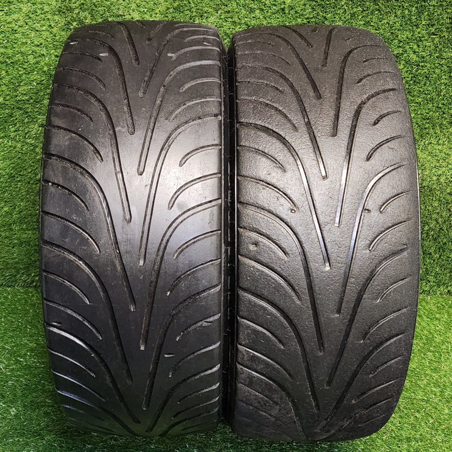 Goodyear (Dunlop) 205/62/17 Ex-Clio Cup Wets (215/45/17). Pair