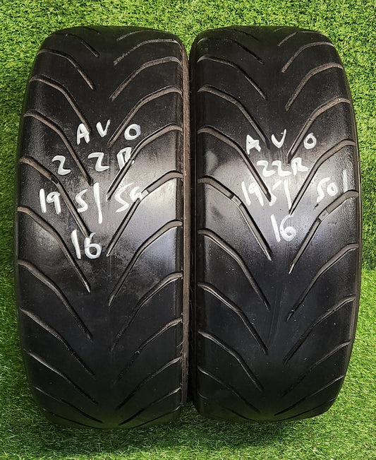 Avon 195/50/16 ZZR Semi Slick Racing/Trackday Tyres - PAIR