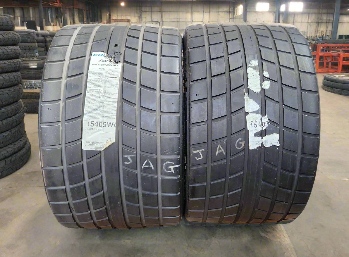 Avon 335/645/18 Wet Racing Tyres - New (PAIR)