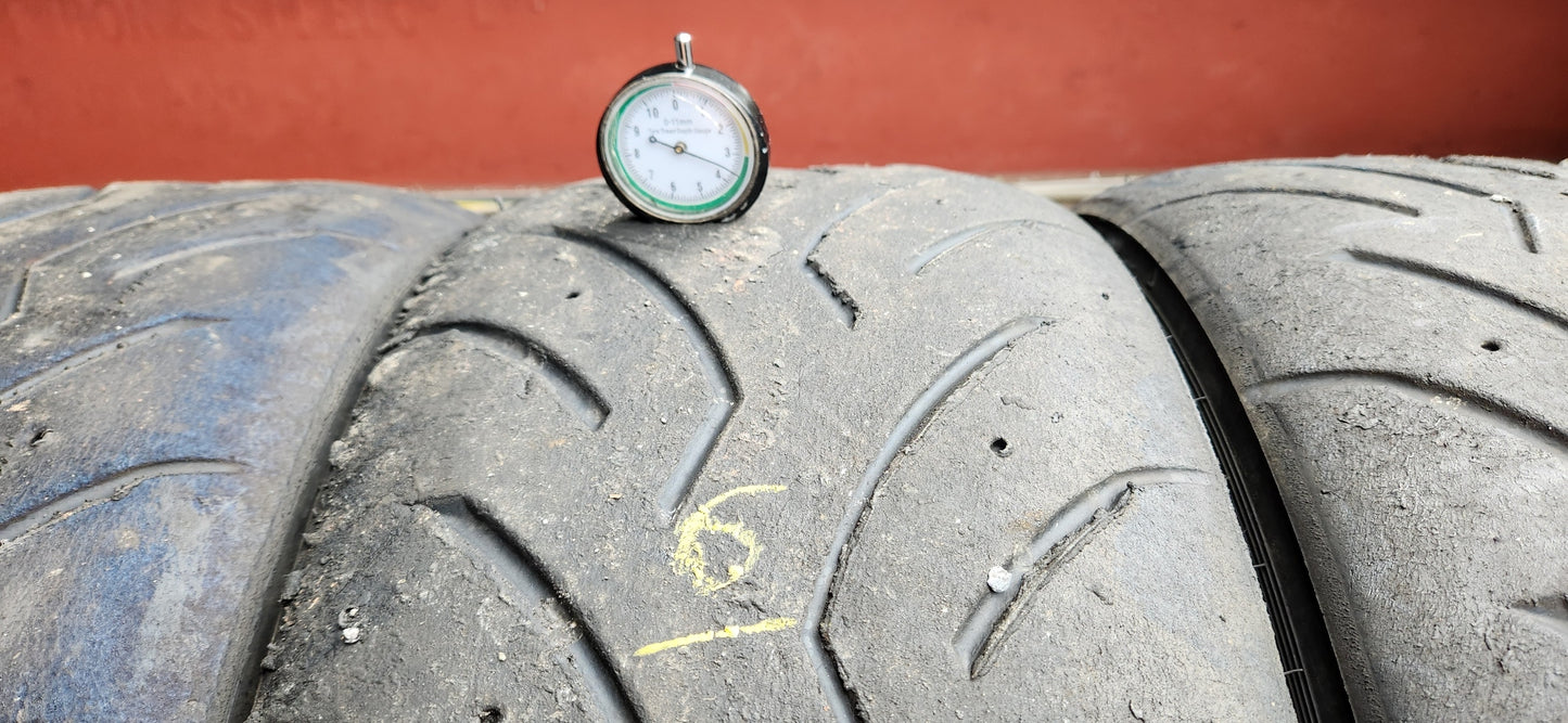 Dunlop 225/45/17 Direzza DZ03G Semi-Slick Racing Trackday/Race Tyres. Set 06