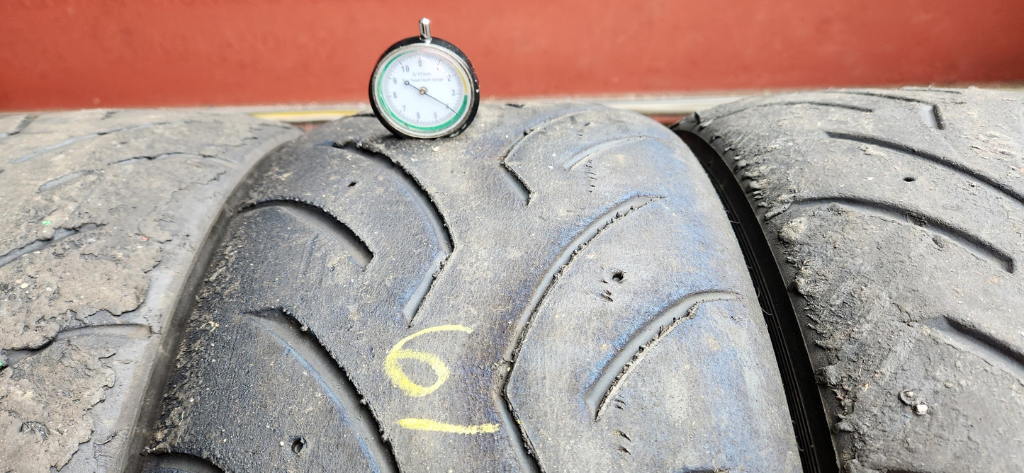 Dunlop 225/45/17 Direzza DZ03G Semi-Slick Racing Trackday/Race Tyres. Set 06