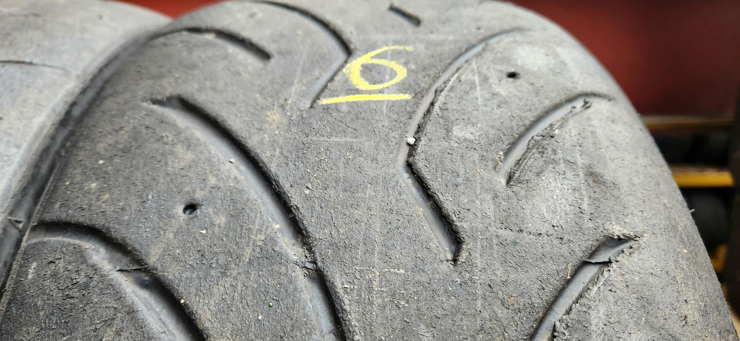 Dunlop 225/45/17 Direzza DZ03G Semi-Slick Racing Trackday/Race Tyres. Set 06