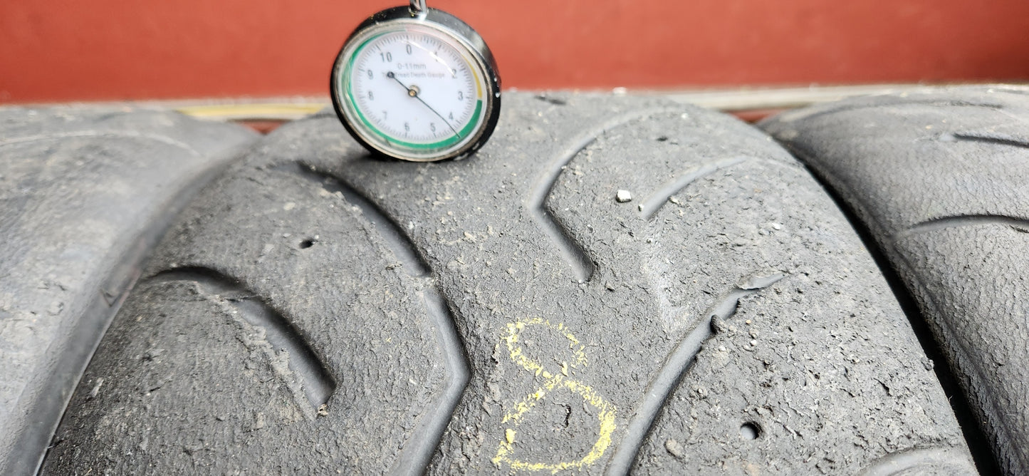 Dunlop 225/45/17 Direzza DZ03G Semi-Slick Racing Trackday/Race Tyres. Set 08