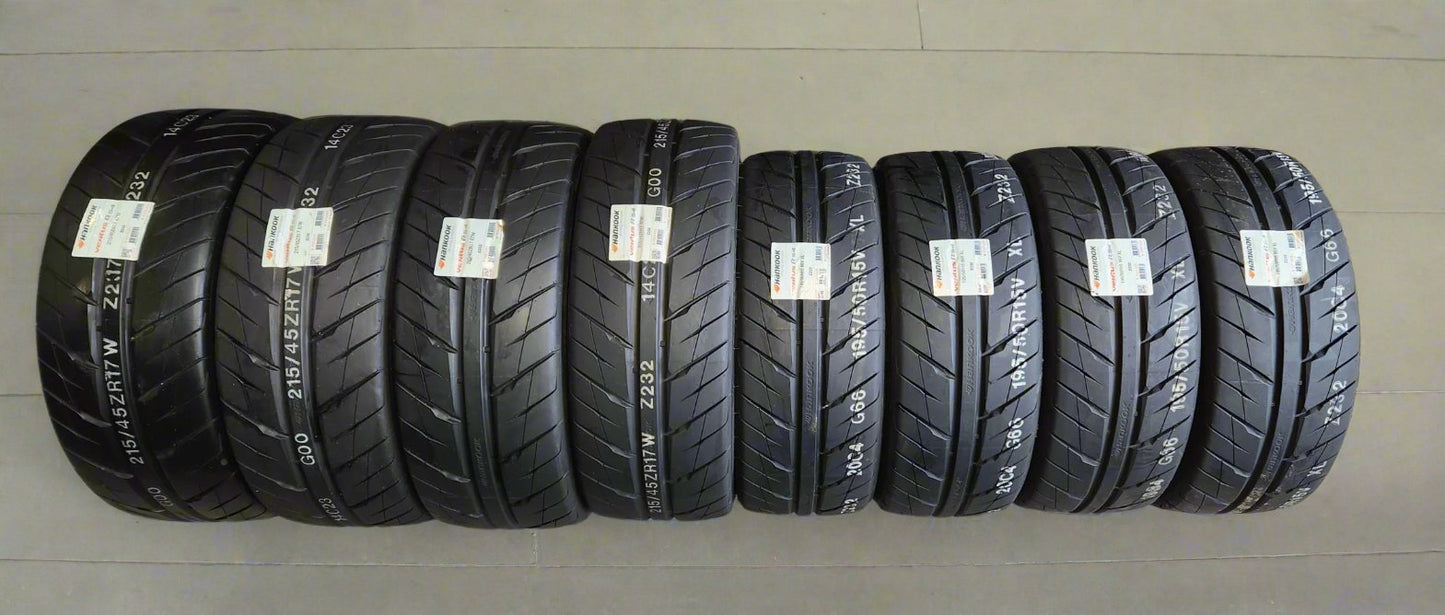 Hankook RS-4 Semi-Slick Trackday Tyres 215/45/17 (Set of 4). New (RRP £667)