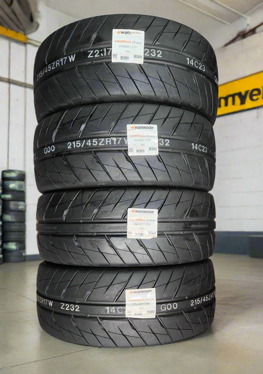 Hankook RS-4 Semi-Slick Trackday Tyres 225/40/18 (Set of 4). New (RRP £890)