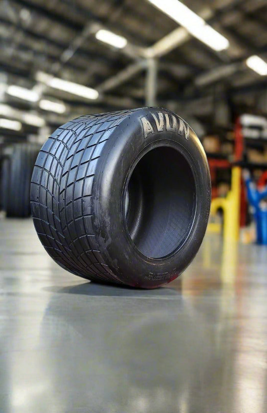 Retro Avon F1 Wet Racing Tyre.