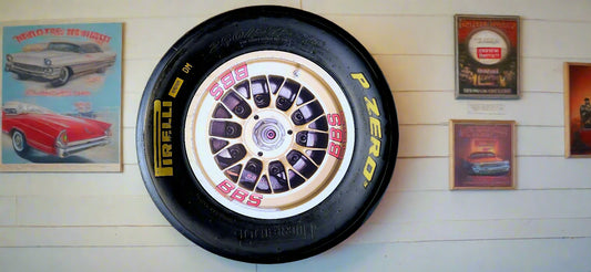 F1 Pirelli Wall Art Motorsport Memorabilia Racing Slick Tyre