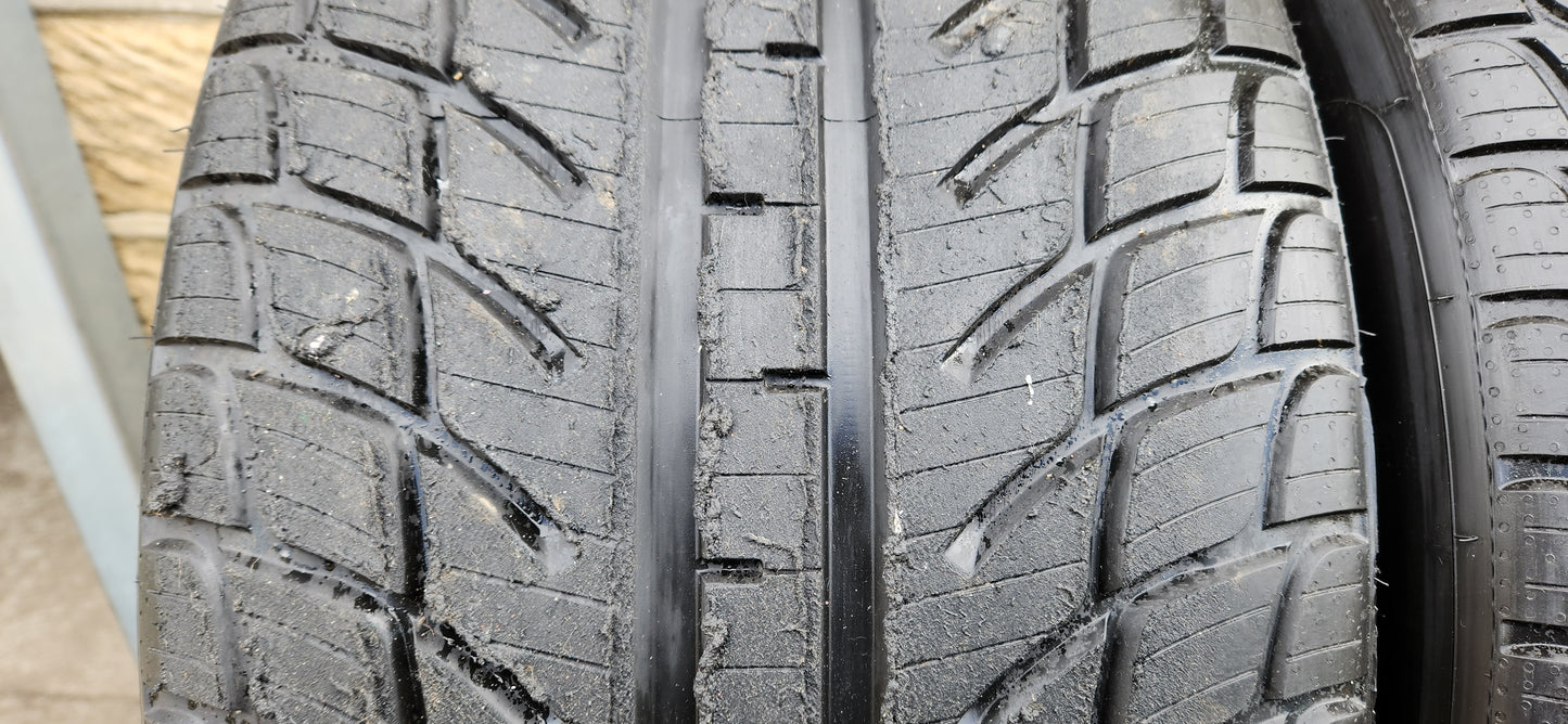 Dunlop 300/68/18 Wet Racing Tyres. Pair
