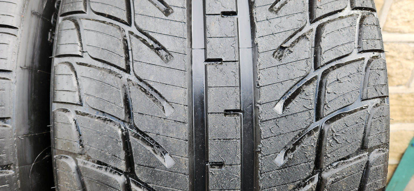 Dunlop 300/68/18 Wet Racing Tyres. Pair