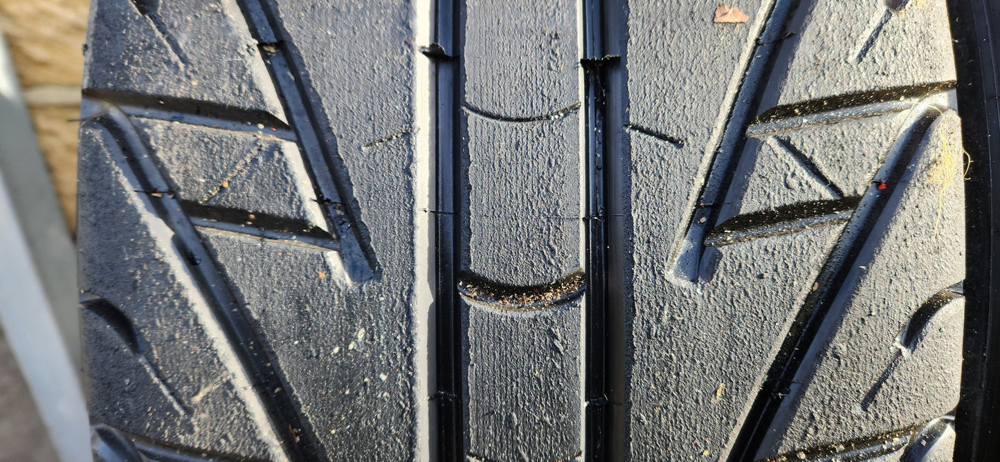Michelin 25/64/18 Wet Trackday / Race Tyres Pair 07. One Session's Use
