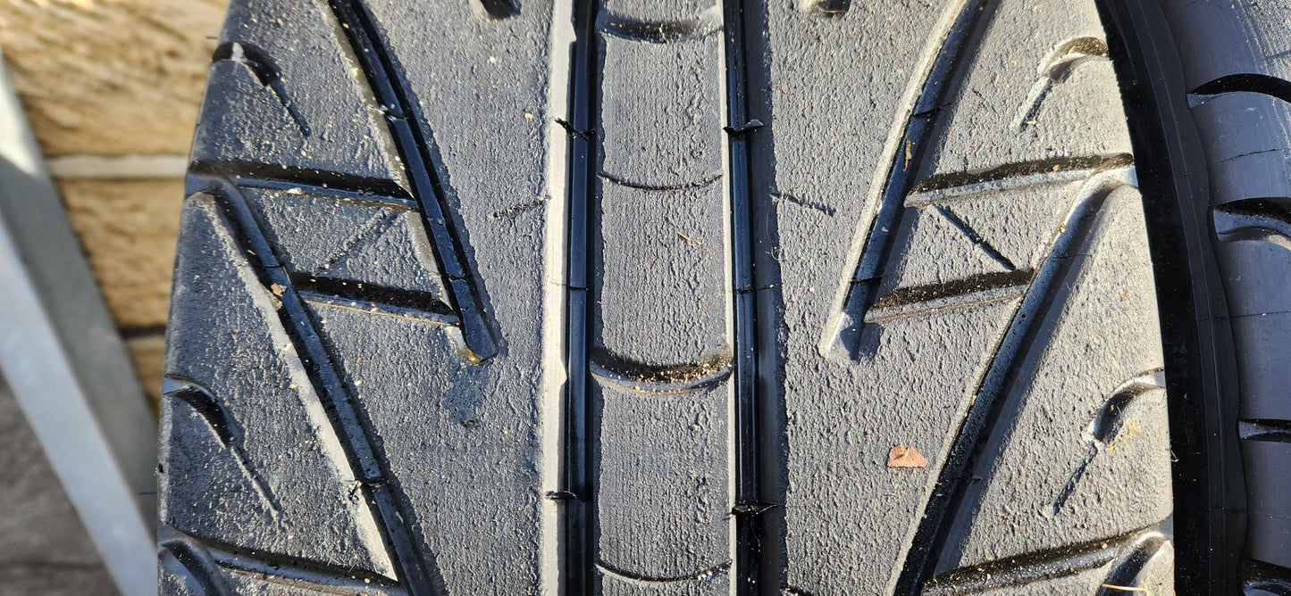 Michelin 25/64/18 Wet Trackday / Race Tyres Pair 07. One Session's Use