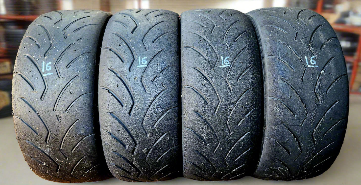 Dunlop 225/45/17 Direzza DZ03G Semi-Slick Racing Trackday/Race Tyres. Set 16