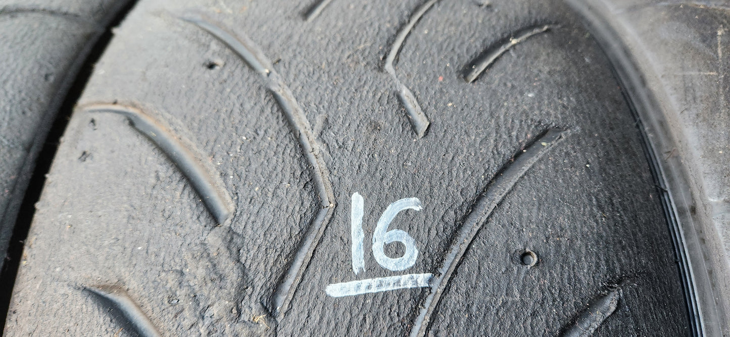 Dunlop 225/45/17 Direzza DZ03G Semi-Slick Racing Trackday/Race Tyres. Set 16