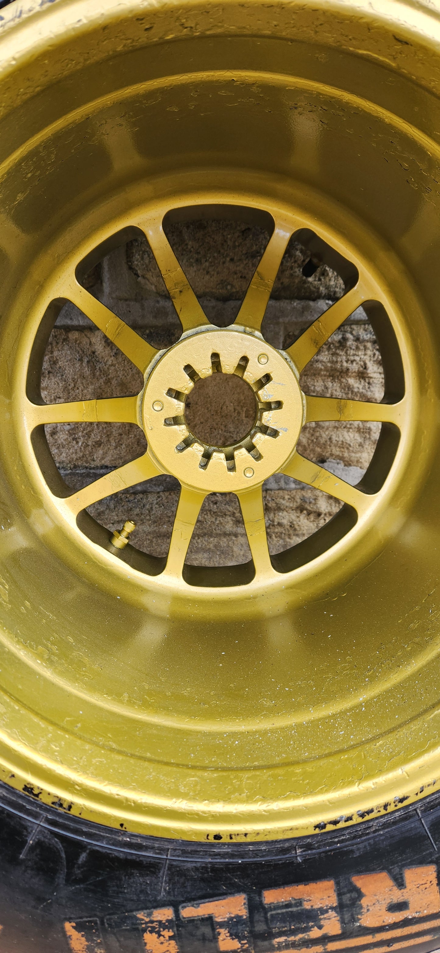 Kimi Raikkonen / Romain Grosjean Race Used F1 Wheel and Tyre
