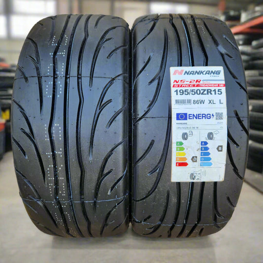 Nankang NS2-R 195/50/15 Semi Slick Trackday / Road Tyre (Pair)