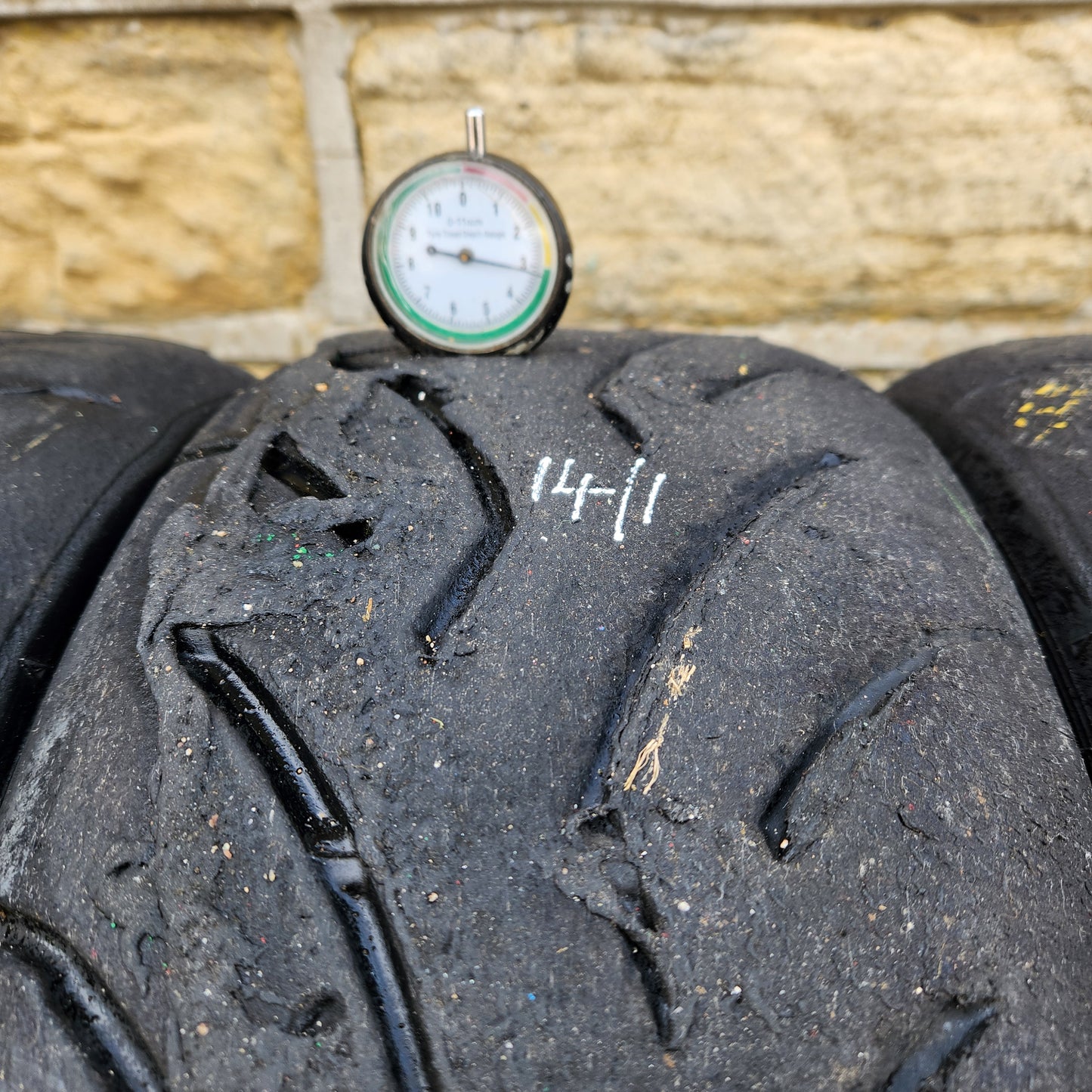 Dunlop Direzza DZ03G 185/55/14 Trackday Tyres - Set 01