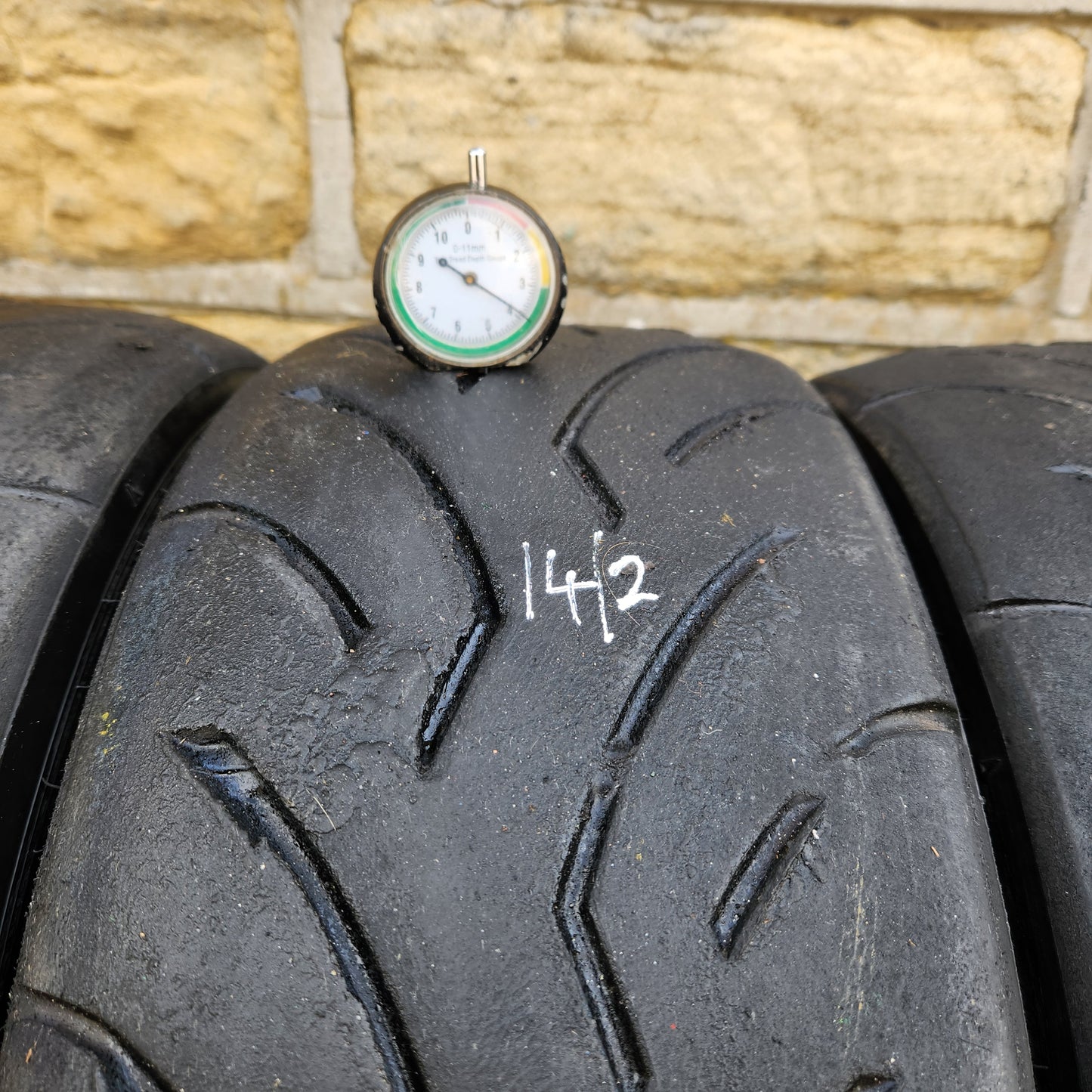 Dunlop Direzza DZ03G 185/55/14 Trackday Tyres - Set 02