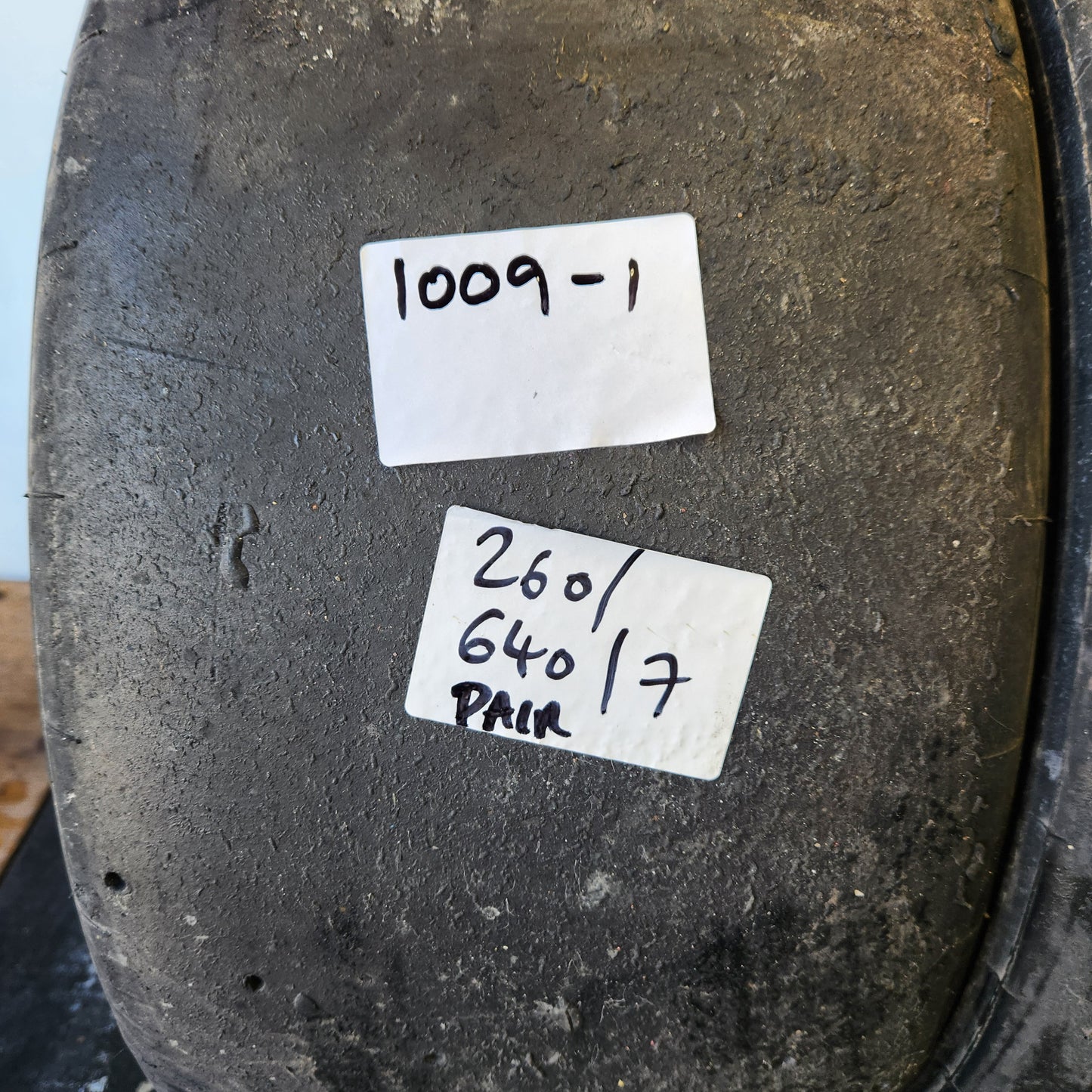 Yokohama 260/640/17 Slick Racing Tyres - (Pair)