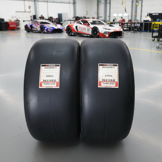 Yokohama 260/640/17 Slick Racing Tyres - (Pair)